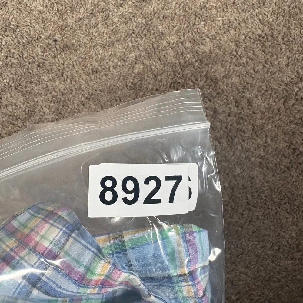 Polo Ralph Lauren Mens XL Classic‎ Fit Plaid Button Down Shirt Blue Multi Color
